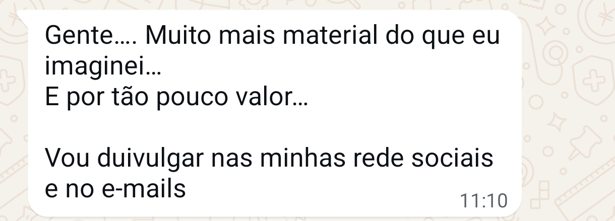 Print de depoimento de aluno 1